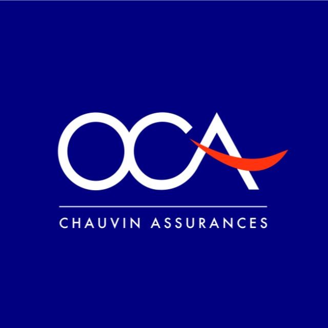 Logo oca fond bleu